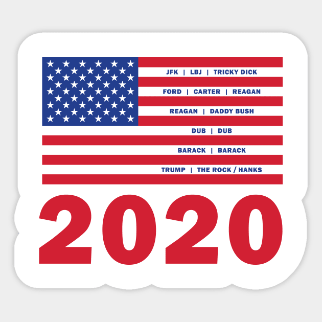 2020 We Have a Winner...The Rock Sticker by MRFIZZBIN